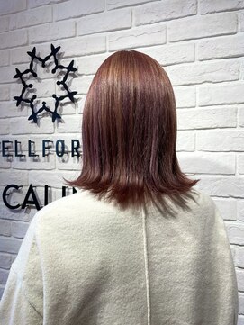 ヘア スパ ビューティー エールフォルム(HAIR SPA BEAUTY YELLFORME) "コーラルピンク"