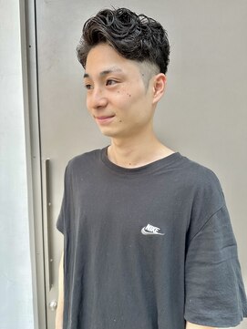 ヘアー アイス カンナ(HAIR ICI Canna) 刈り上げツイストスパイラルツイストパーマ波巻きパーマ