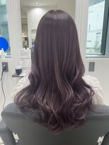 アイビー(ivy)&nbsp;ピンクブラウン/艶カラー/くびレイヤー韓国風20代30代40代