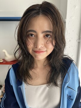 ライク ベター(like better) nuance perm // olive brown