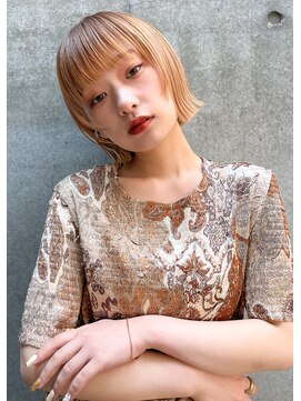 アンサム 下北沢店(UNSOME) ボブ/顔まわりレイヤースタイル