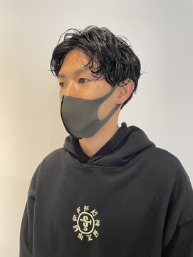 オレンジ 十三店(ORANGE) 簡単スタイリングのメンズパーマ(^^)