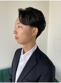 《kitin吉祥寺》メンズ ナチュラルパーマ ツーブロ 刈り上げ