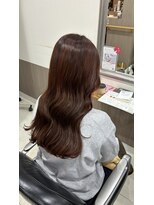 ヘアアンドメイク 心座(hair&make) 秋冬レッド　福田昌子