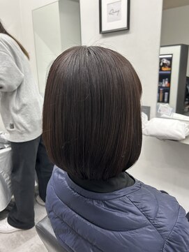 アルター(aL ter) ミディアムボブ【似合わせカット/レッドブラウン/鎌取】