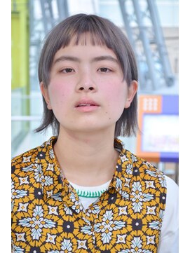 スパイス SPYS 10代/20代/透け感◎ラベンダーベージュボブ/フェイスフィット/