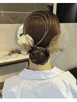 バレッタ(barretta)&nbsp;前撮りヘアセット