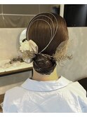 前撮りヘアセット
