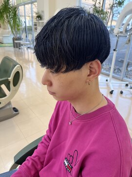 シュウ 高浜店(Shu) メンズブルーアッシュ