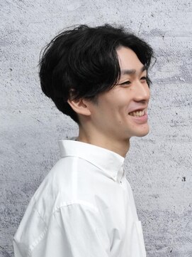 メンズオンリーサロン 創 立川 メンズナチュラルセンターパート