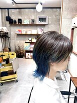 トープ(TOPU)&nbsp;インナーブルー/インナーカラー/ウルフ/ブリーチ/学割U24/学割