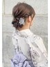 【夏限定♪お祭りに◎】浴衣着付け＋ヘアセット