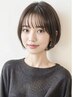 【頭皮大事】カット＋オーガニックカラー＋頭皮パック＆COTAトリートメント