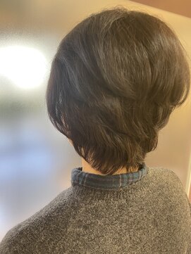 松本平太郎美容室 土浦パートワン(PART1) ショート　50代　土浦