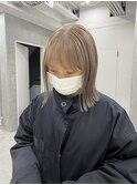 ☆ハイトーンブリーチミルクティーカラーホワイトベージュカラー