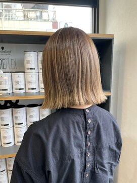 ファーム 大崎店(FAAM) ボブ×ハイライト