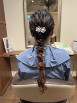 編みおろしスピードヘアセット☆