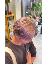 シールドヘアー 沖縄 新都心(C'LD Hair)&nbsp;ホワイトグレージュカラー/那覇美容室/おもろまち美容室