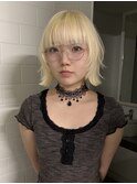 ブロンド×ボブレイヤー