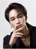 シースルーコンマニュアンスセンターパート