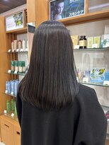 プランタンアヴェダ(printemps AVEDA)&nbsp;艶をまとうナチュラルカラー × ストレート