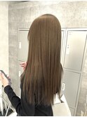 ブリーチなし透明感オリーブベージュ