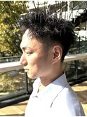 メンズカット×ツイストパーマ