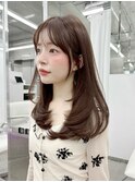 ワンカールレイヤー　顔まわりカット　小顔カット