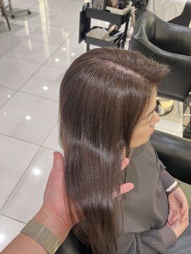 エアー 銀座タワー(AIR) プレミアムケアカラー　白髪もぼかします