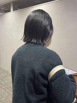 インビテーション 名古屋(invitation) #切りっぱなしボブ