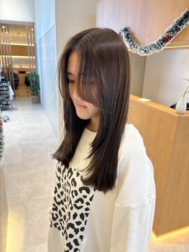 エンター 天神店(ENTER) アッシュグレージュ×レイヤー