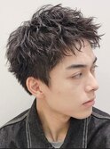 天神スパイキーショートツイストスパイラルパーマツイストパーマ