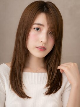 カバーヘアアンドスパ ブリス 浦和(COVER HAIR&SPA bliss) 大人美人艶感ストレート前下がりレイヤーロングX浦和30代40代