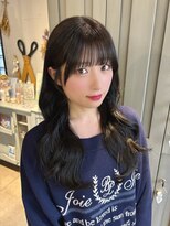 カシュカシュ 表参道(cache cache)&nbsp;アイドル前髪顔周りヘーゼルグレージュオリーブカラー