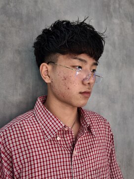 ヘア アトリエ ホロウ 堀江(HAIR ATELIER HOLLOW) Pin Curl Rough Short《ピンカールショート》