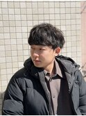 オリーブ/アッシュ/メンズ/大人/男子/初カラ