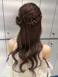 【新宿駅/新宿三丁目/ヘアセット/くるみちゃんヘア/お呼ばれ】