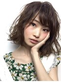 可愛いカールボブ【髪質改善オージュア認定サロン】