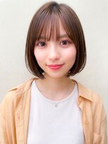 カーサ バイ ハミュウ たまプラーザ(CASA by Humium) 小顔くびれショートボブ/似合わせ/ブリーチなしカラー夏カラー