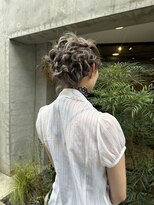 オムズ 大須店(OM's)&nbsp;羊ヘア/ゆるふわ/アップスタイル/ヘアアレンジ/お呼ばれセット