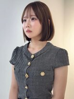 ヴィヴィー 福岡天神店(VIVIE)&nbsp;タンバルモリで大人上品なボブ