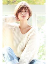 ヘアスペース リズム グリーン(Hair space Rizm green)&nbsp;大人可愛い☆ふわっとひし形小顔ショート