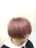 クラン(clan)&nbsp;clan<ピンクベージュワンサイドショート>