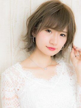 ヘアサロン ナノ(hair salon nano) コンパクトな可愛さのウルフボブ