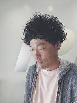 ピエドプールポッシュ(PiED DE POULE POCHE) クセ毛＋パーマ