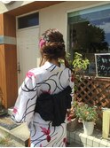 浴衣着付け