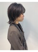 short［マッシュウルフカットレイヤーグラデーションカラー］
