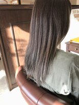 アドラーブル 女池店(adorable) 【オリーブグレージュ】くすみカラー 20代30代40代