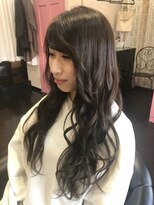 アイリーヘアーサロン(IRie)&nbsp;王道暗めミルクティグレージュロングスタイル☆