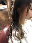 抜きっぱなしインナーカラー